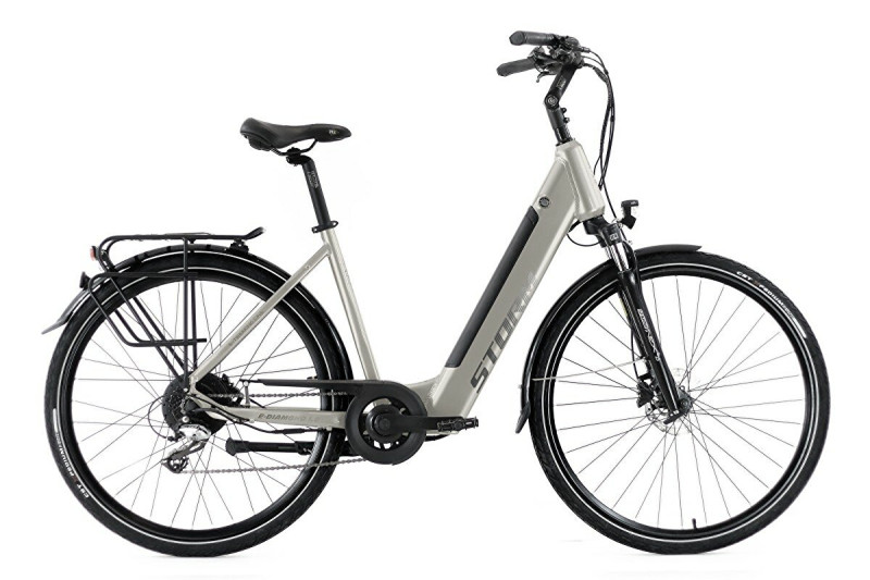 elektrokolo STORM E-Diamond 1 low step HR3 020 522 Wh 17&quot; stříbrná