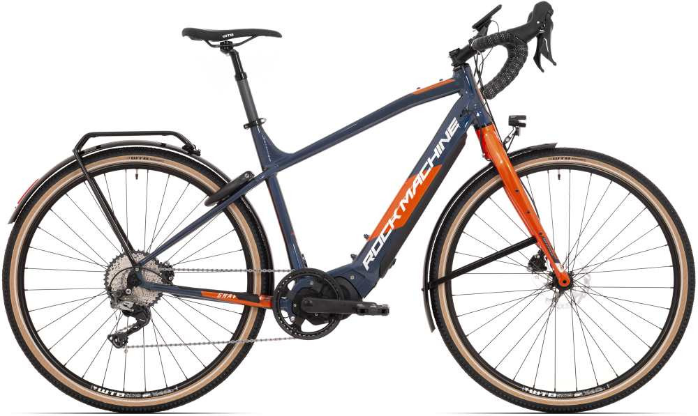 Gravelride INT e500 Touring/Gloss Metallic Navy/Orange/Silver/29x18.0"