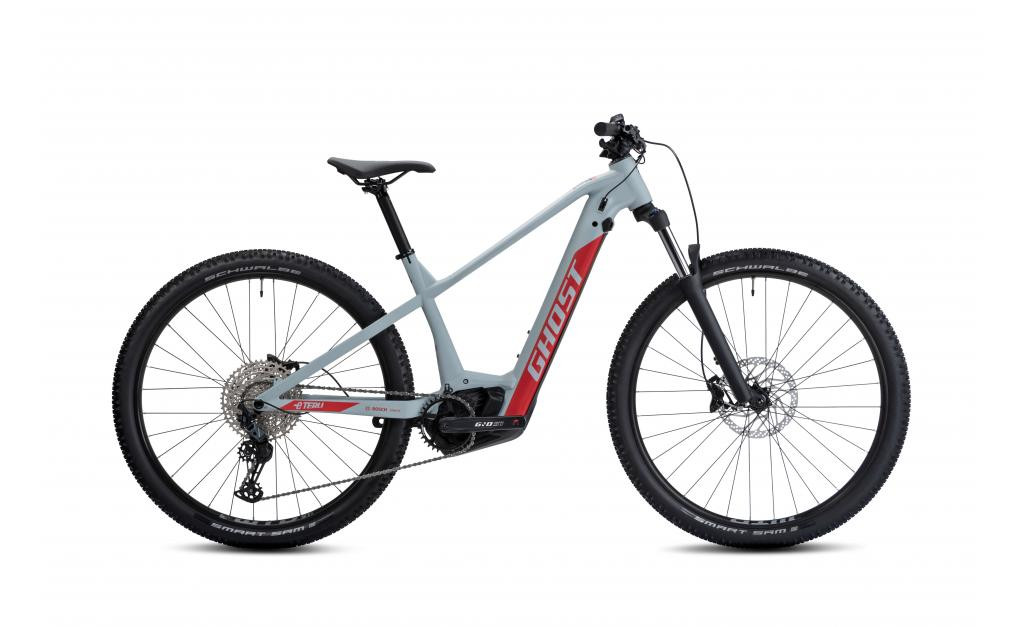 GHOST E-Teru Advanced 29 B750 Light Grey/Red