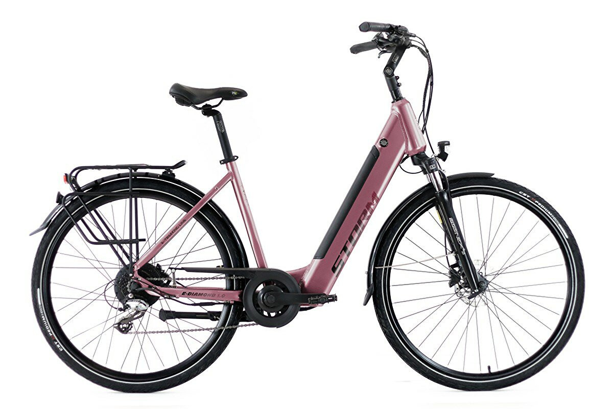 elektrokolo STORM E-Diamond 1 low step HR3 020 522 Wh 19&quot; růžová 
